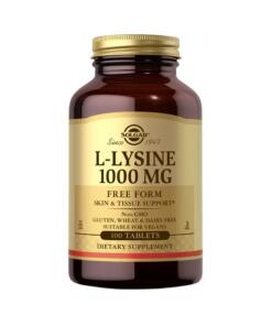 SOLGAR L-Lysine 1000 mg (100 tabs)