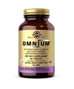 SOLGAR Omnium - Phytonutrient Complex Multiple Vitamin and Mineral Formula (90 tabs)