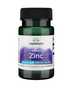 SWANSON Albion Chelat Cynku 15mg 60kaps