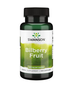 SWANSON Bilberry Fruit 470mg 100kaps