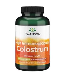 SWANSON High IG Colostrum 500mg 120 kaps