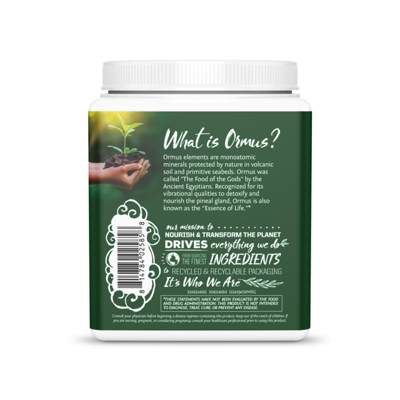 Sunwarrior - Ormus SuperGreens Bio Mentás Zöldpor, 450 g - Image 4
