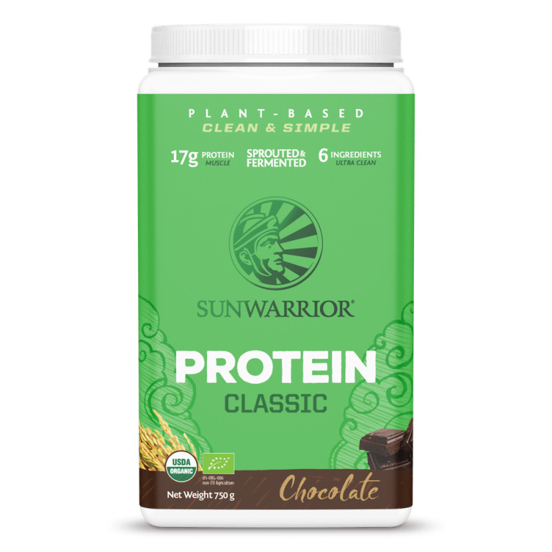 Sunwarrior - Protein Classic Organic Chocolate