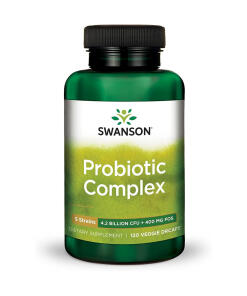Swanson Probiotic Complex 4.2 Billion CFU 120 veg. capsules