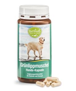 TIERLIEB tierlieb Green-lipped Mussel Dog Capsules (150 caps)