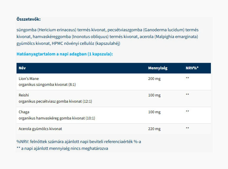 USA Medical - Bio Gombatrió (60 kapszula) - Image 4