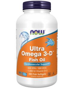 Ultra Omega 3-D with Vitamin D-3 - 180 softgels