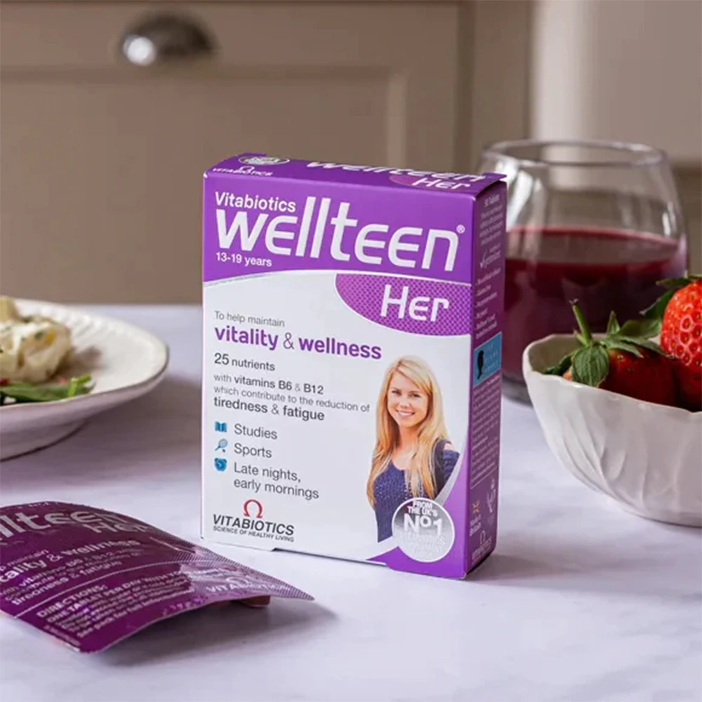 Vitabiotics - Wellteen Nőknek (30 tabletta) - Image 5