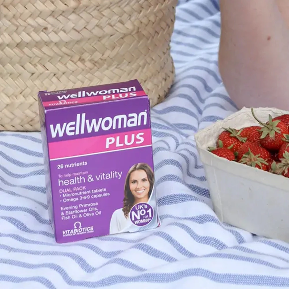 Vitabiotics - Wellwoman Plus Omega 3-6-9 (56 tabletta) - Image 3