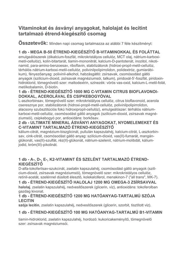 Vitaking - Vitaking 365 Multivitamin Plusz Csomag (30 csomag) - Image 2