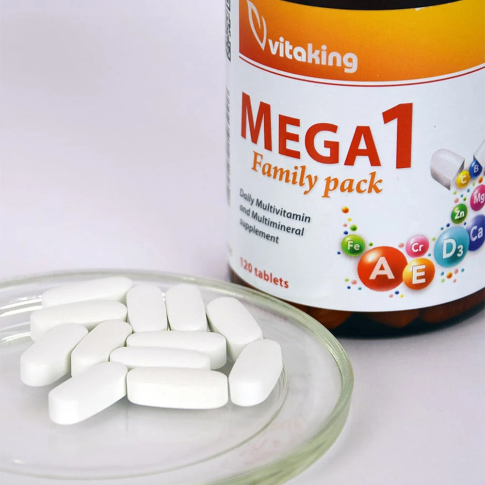Vitaking - Vitaking Mega-1 Multivitamin (120 tabletta) - Image 5