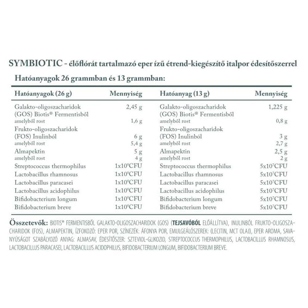 Vitaking - Szimbiotikus Rost (390 g, eper ízű) - Image 4