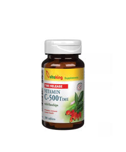 Vitaking Vitamin C-500 Time Release with Rosehips (100 Tablets)
