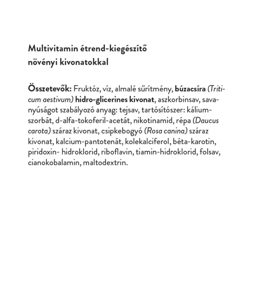 Vitaking - Vitemix Multivitamin Szirup (200 ml) - Image 3