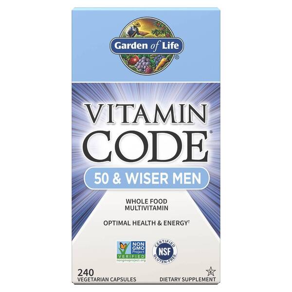 Vitamin Code 50 & Wiser Men - 240 vcaps