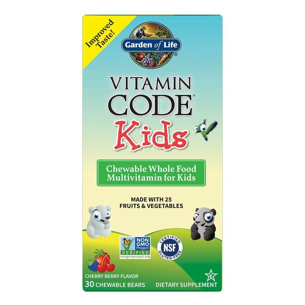 Vitamin Code Kids (Chewable Whole Food Multivitamin For Kids)