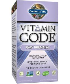 Vitamin Code Raw Prenatal - 180 vcaps