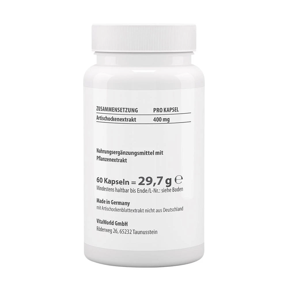Vitaworld - Vitaworld Articsóka 400 mg (60 kapszula) - Image 2