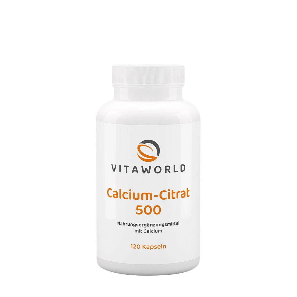 Vitaworld Calcium Citrate 500 (120 Capsules)
