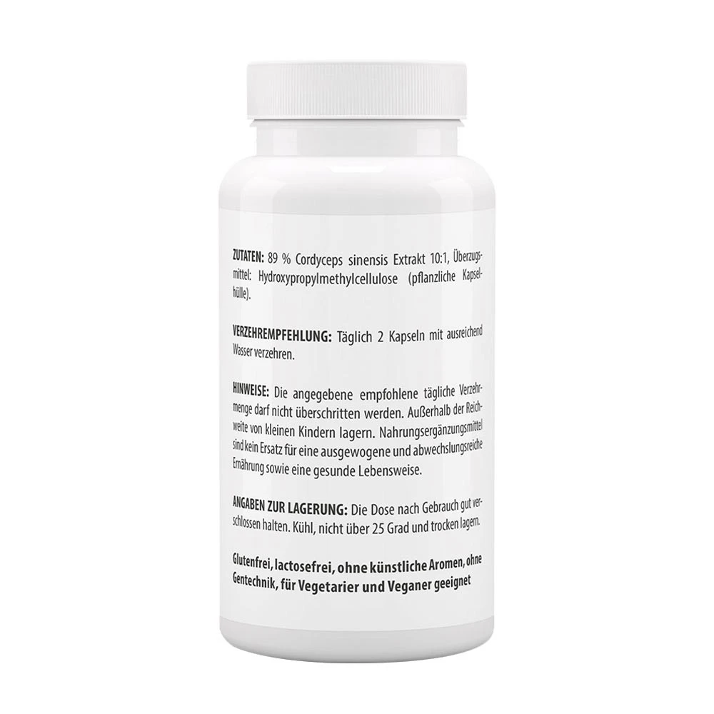Vitaworld - Vitaworld Cordyceps kivonat 500 mg CS4 (100 kapszula) - Image 3