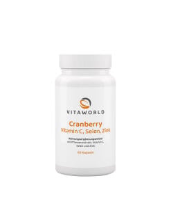 Vitaworld Cranberry Vit C + Selenium + Zinc (60 Capsules)