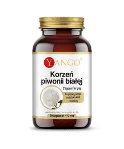 YANGO White peony root - 5% paeniflorin (90 caps)