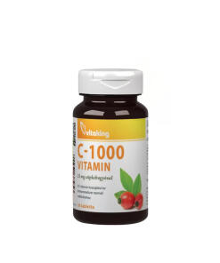 Vitaking C-1000 mg with 25 mg Rosehip (30 Tablets)