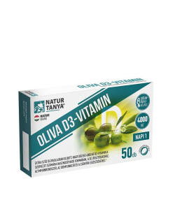Natur Tanya Olive D3-Vitamin - 4000 IU (50 Softgels)