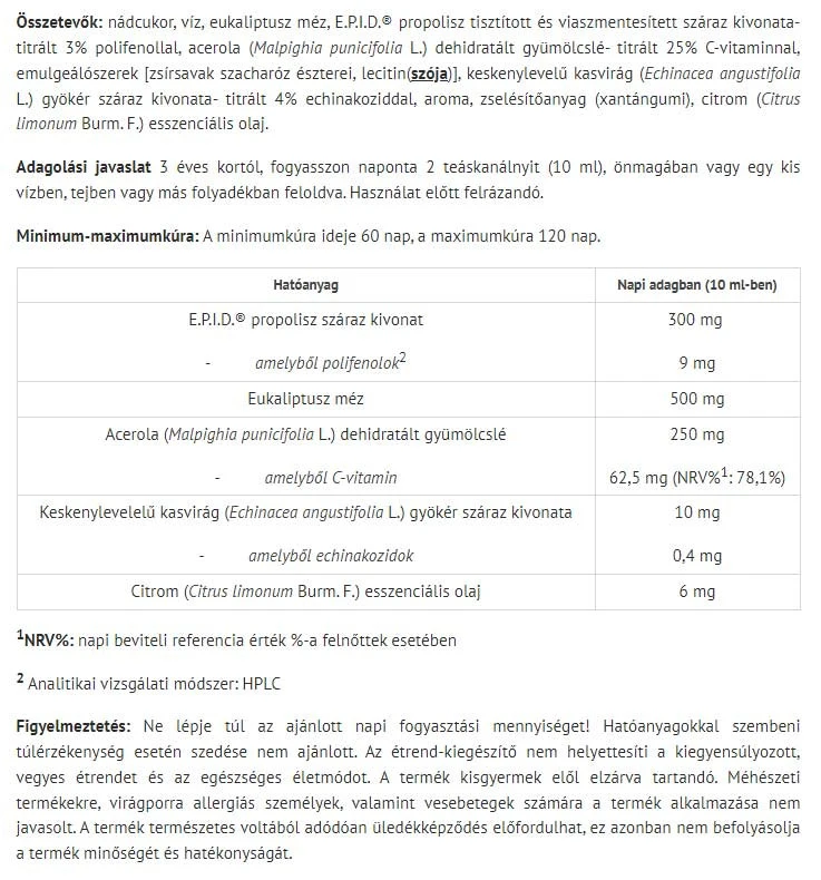 Natur Tanya - Natur Tanya S. Flu Junior Immunerősítő Szirup Gyermekeknek (100 ml) - Image 2