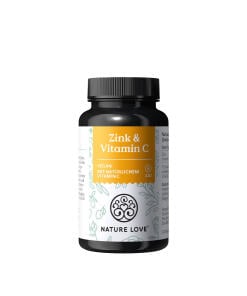 Nature Love Zink & Vitamin C  (120 Capsules)