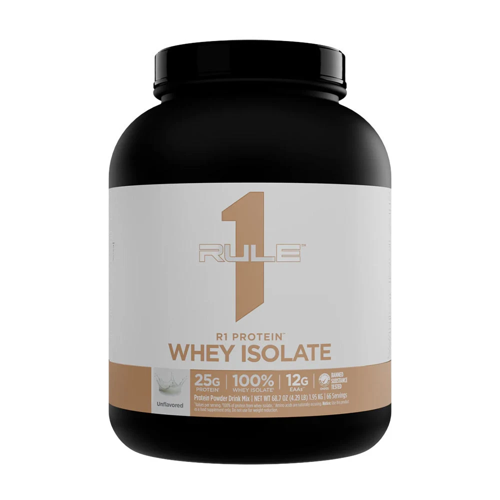 Rule1 Naturally Flavored R1 Protein Whey Isolate (4 lbs
